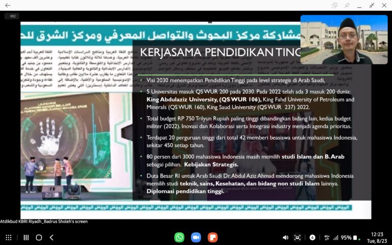 LLDIKTI XVI Gelar Diskusi Peluang Kerjasama Pendidikan PT Indonesia-Arab Saudi