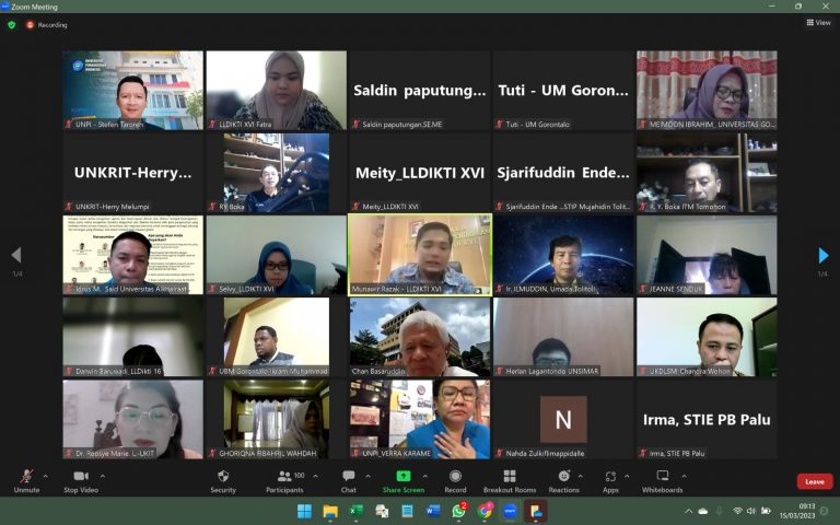 Menuju Perguruan Tinggi Unggul, LLDIKTI XVI Gelar Pendampingan APT