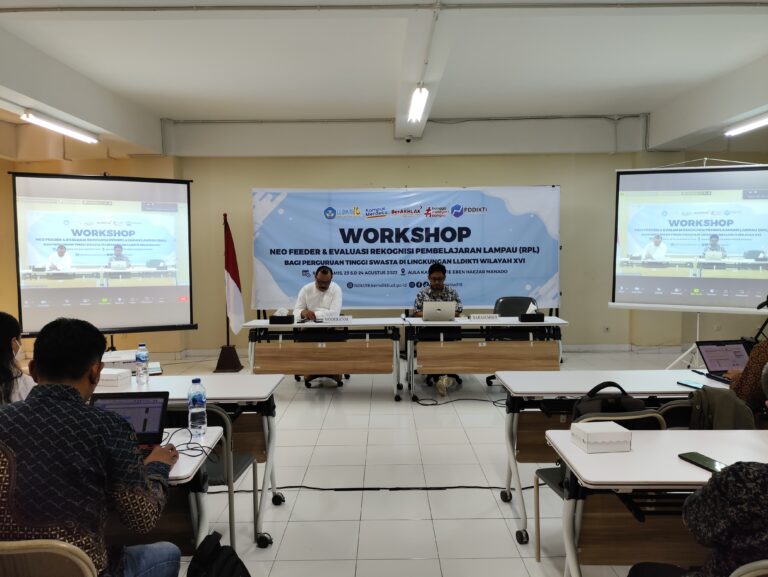 LLDIKTI XVI Gelar Workshop Neo Feeder & Rekognisi Pembelajaran Lampau