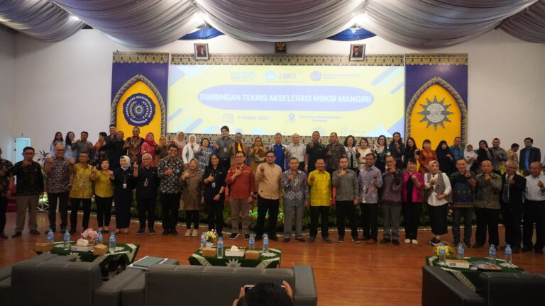 Kolaborasi LLDIKTI XVI, Belmawa dan KMM, Gelar Bimtek Akselerasi MBKM Mandiri