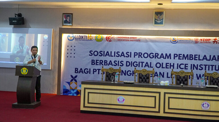 Kepala LLDikti XVI Buka Sosialisasi ICE Institute: Dorong Transformasi Pembelajaran Digital di Perguruan Tinggi