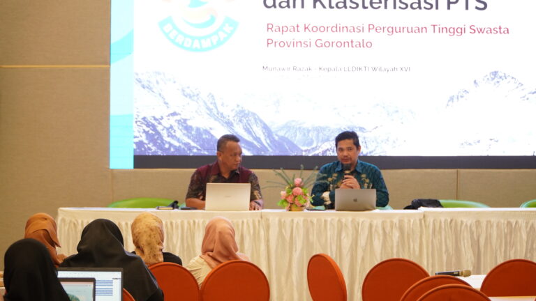 LLDIKTI XVI Perkuat Strategi Mutu dan Sinkronisasi Kebijakan bagi PTS di Gorontalo