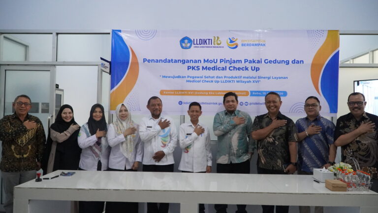 LLDIKTI Wilayah XVI Jalin Kerja Sama Layanan Kesehatan Berkala dengan Labkesda Provinsi Gorontalo