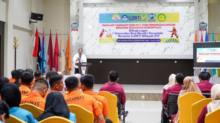 Simulasi Tanggap Darurat Perkuat Kesiapsiagaan Bencana di Bina Mandiri Gorontalo